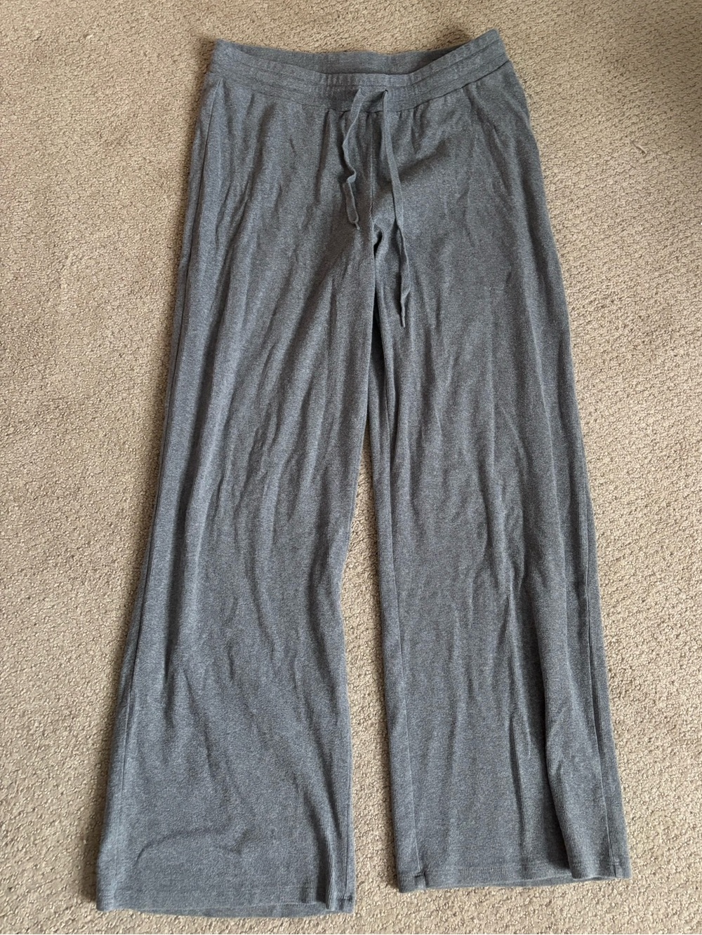 Aritzia Homestretch Rib Pant - Heather dark grey